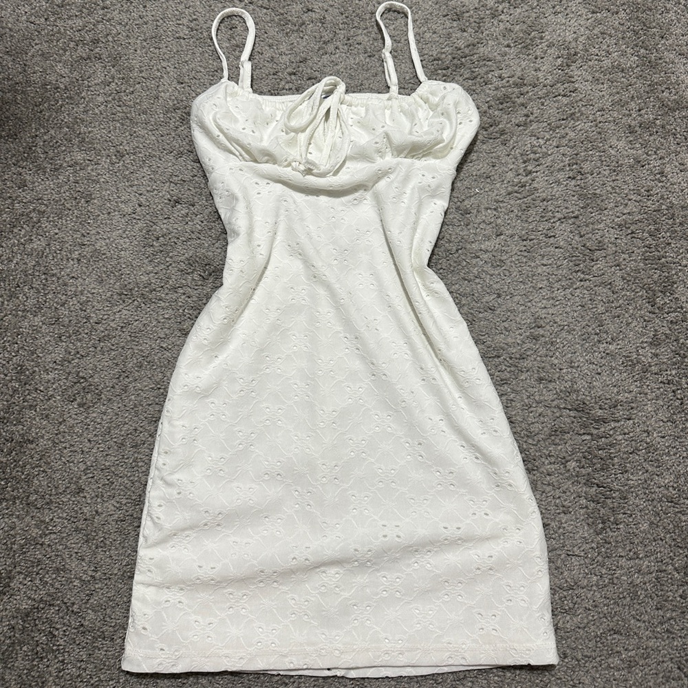 Fashion Nova Women's White Dress